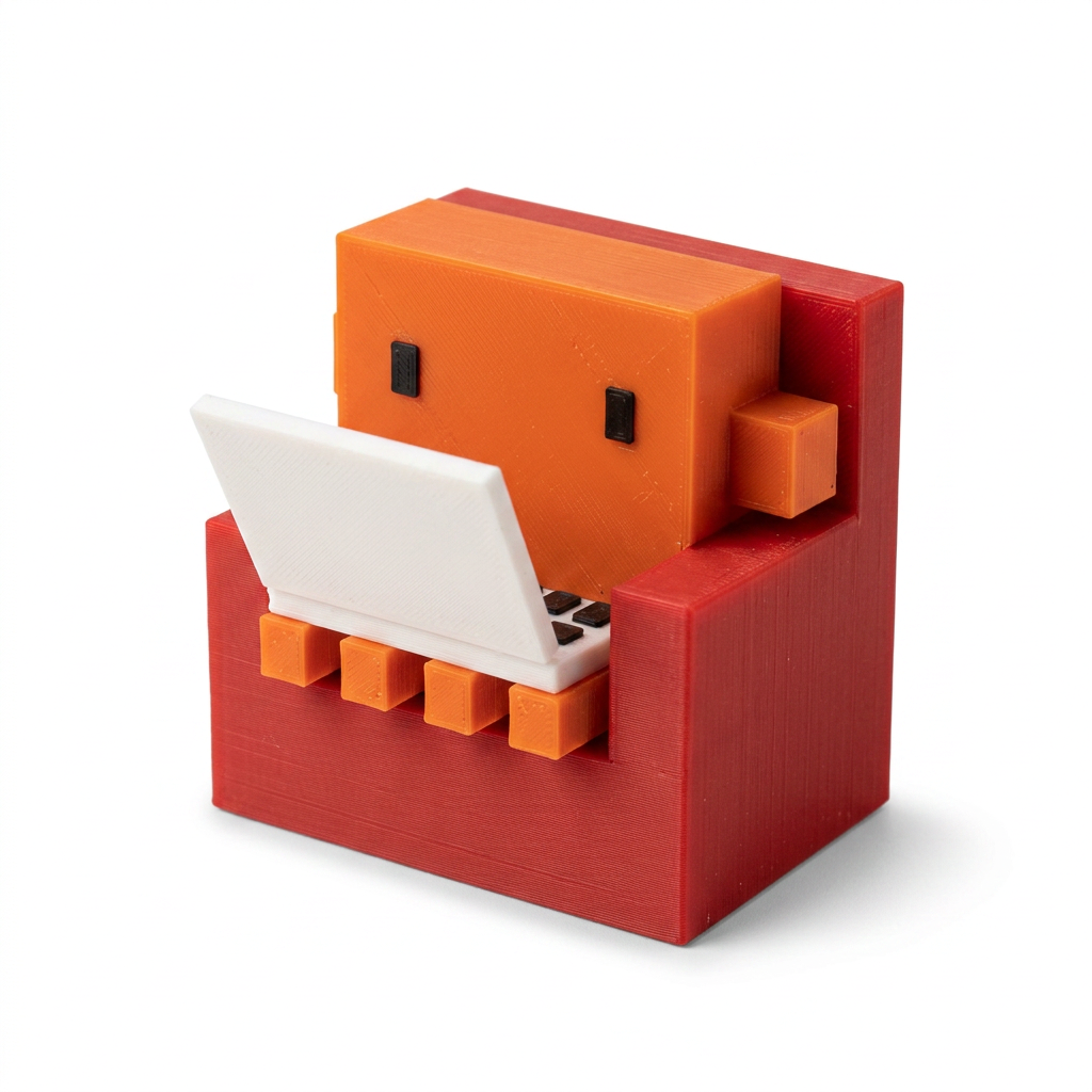 Claw'd (Claude Mascot) — 3D printed