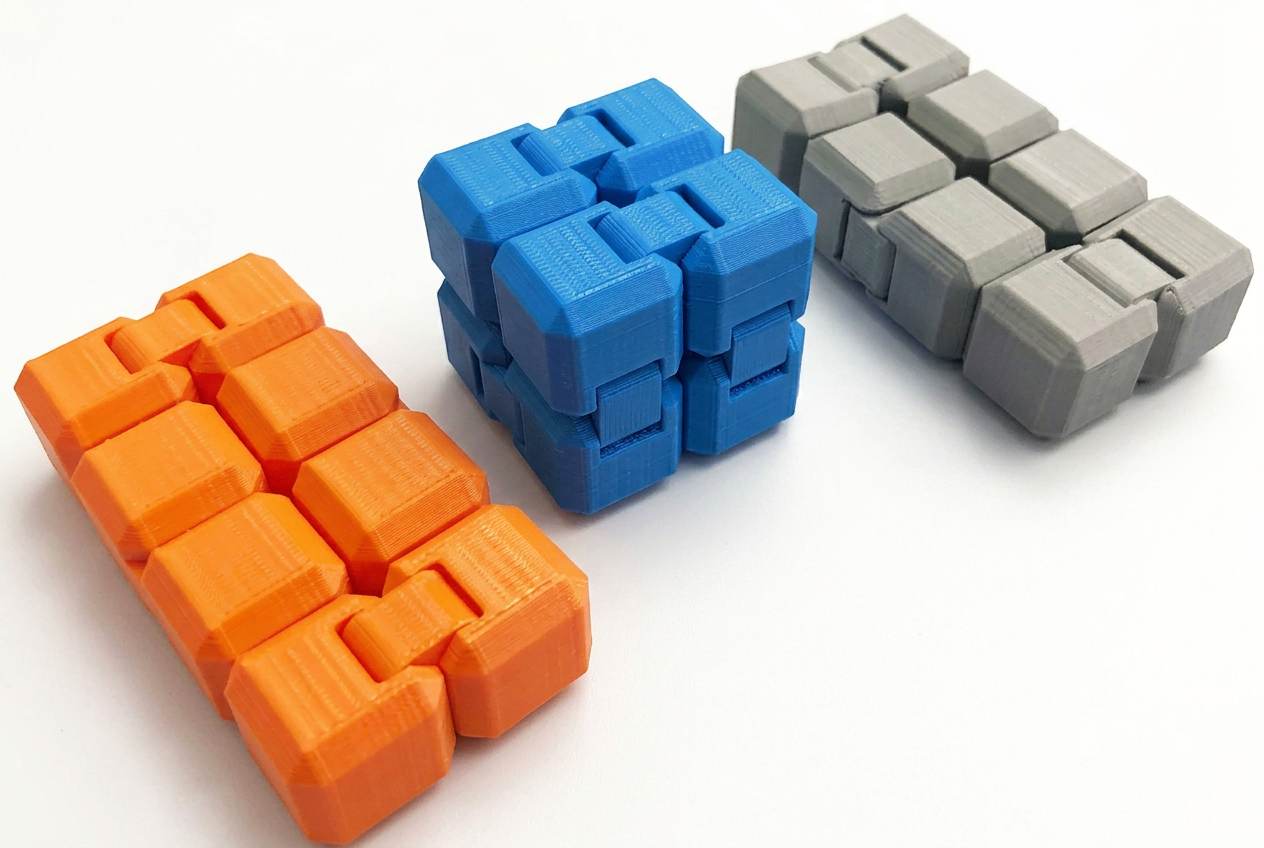 Fidget Cube — 3D printed