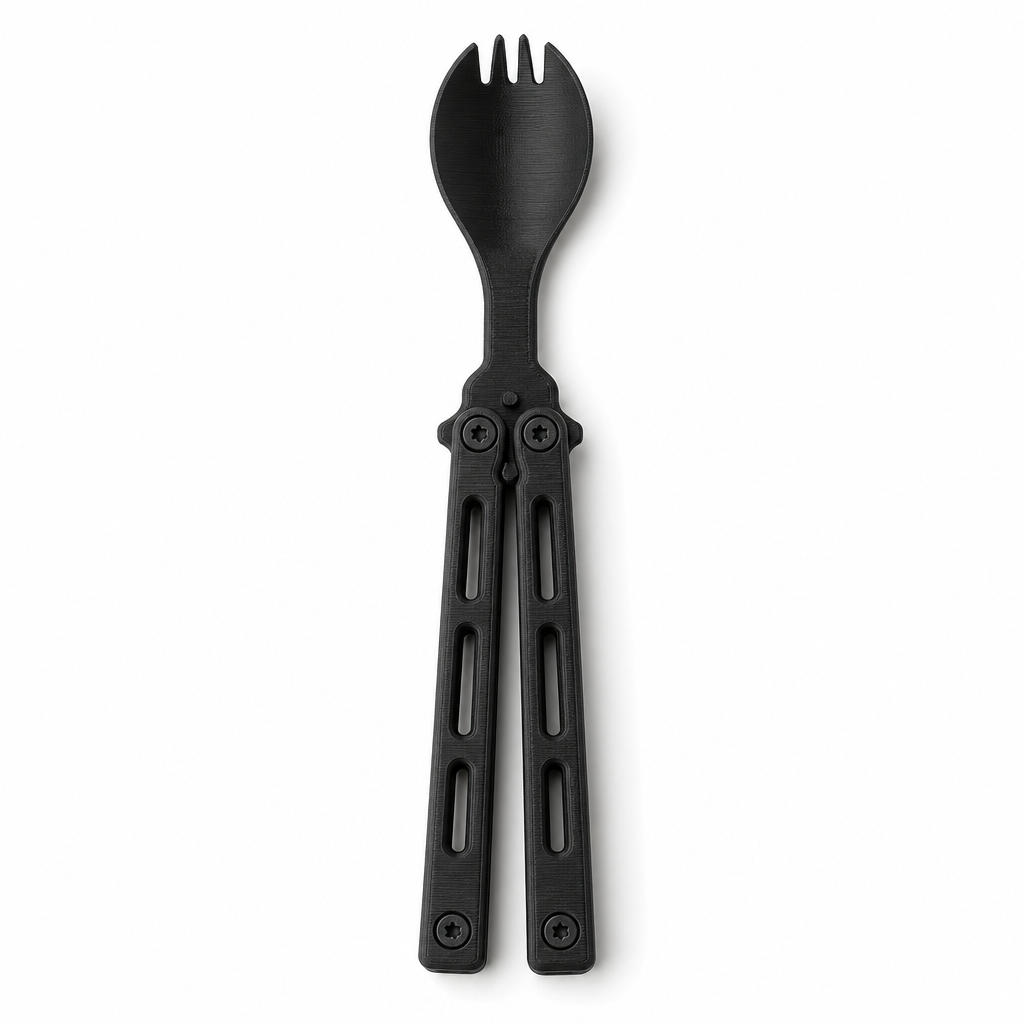 Butterfly Spork — 3D printed
